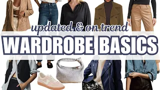 Updated & On Trend Wardrobe Basics For 2024 / Wardrobe Essentials