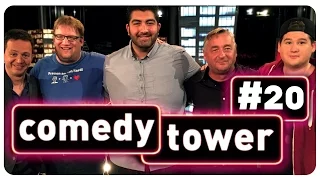 Comedy Tower 20 mit Chris Tall, Andreas Vitásek, Faisal Kawusi und Jens Heinrich Claassen