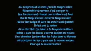 Celine Dion - Pour que tu m'aimes encore (Lyrics/Paroles HD)