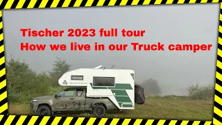 Exploring the 2023 Tischer 260 SD Truck Camper: In-Depth Tour and Alde Heating System