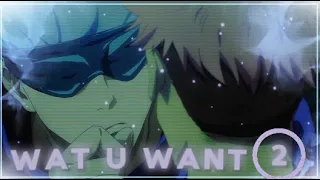 Gojo vs Sukuna (EDIT/AMV) Wat u want 2