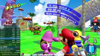 Super Mario Sunshine 3D All-Stars Any% in 1:13:49 [Former WR on 10/10/2020]