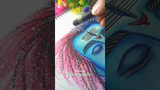 Mahadev Colour Drawing 😍🙏||Mahadev Drawing 💖🥰||#shorts