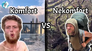 Komfortní VS Nekomfortní cestování - Pěšky přes půl planety • 7