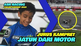 DRONE PEMBALAP CILIK Jatuh Dari Motor Balap ASR Racing Championship 2020 Sentul