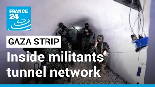 'Fear and terror': Inside Gaza militants' tunnel network • FRANCE 24 English