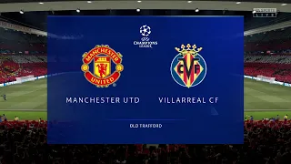 ⚽ Manchester United vs Villarreal ⚽ | Champions League (29/09/2021) | Fifa 21