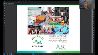 Parks & Recreation AQ/Rec Center Feasibility Study Virtual Public Workshop #2