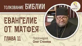 Евангелие от Матфея. Глава 11. Протоиерей Олег Стеняев. Толкование Библии. Толкование Нового Завета