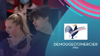 Demougeot/Mercier (FRA) | Ice Dance RD | Internationaux de France 2021  | #GPFigure
