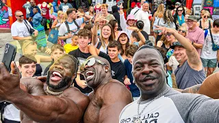 Craziest Workout on the Internet | Kali Muscle + Chef Rush + NDO Champ