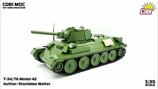 COBI MOC: T-34/76 model 42 [Instruction]