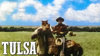 Tulsa | WESTERN MOVIE | Action | Western Drama | Full Western Movie