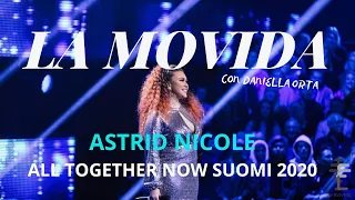 ASTRID Nicole , Panameña en ALL TOGETHER NOW SUOMI 2020