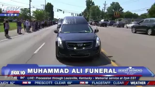 FULL: Muhammad Ali funeral procession in Louisville, Kentucky