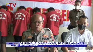 Polisi Amankan 4 Pelaku Tawuran di Bekasi, Sejumlah Sajam Disita #BuletiniNewsMalam 17/03