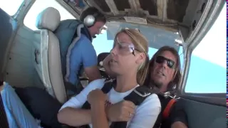 My first time skydiving. Scared as shit