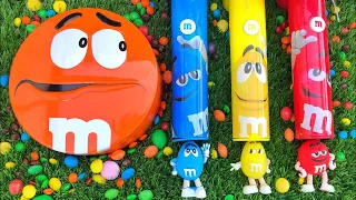 Asmr Satisfying Video - Full of Collection Rainbow Only Candy M&M's and Magic Mixing Candy #mms