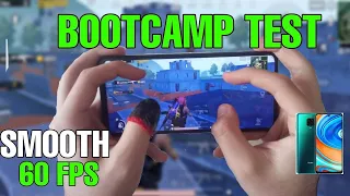 Redmi Note 9 Pro 🔥 BOOTCAMP TEST WITH NEW UPDATE 2021! KING OF BOOTCAMP😈 | PUBG Mobile |