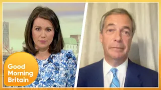 Nigel Farage Reacts To Dominic Cummings' Boris Allegations & Blasts 'Fake News' About US Tour | GMB