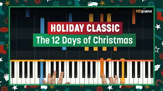 How to Play "The Twelve Days of Christmas" | HDpiano (Part 1) Piano Tutorial