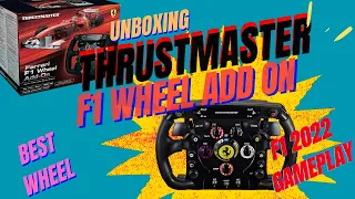Thrustmaster F1 wheel add-on | F1 2022 Gameplay | Unlock the Ultimate F1 Racing Experience