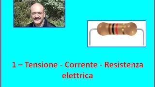 Carlo Fierro   1   Tensione Corrente Resistenza elettrica