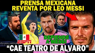 🔴Messi VACUNA "ALVARO MORALES"| "Se Les CAE el TEATRO a MEXICANOS"| Son HUMILLAOS ante CONCACAF