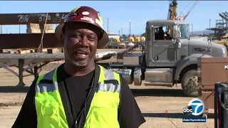 New Rams stadium creating jobs in Inglewood | ABC7