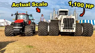 MONSTER TRUCK VS LARGEST TRACTOR IN THE WORLD!