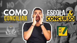 COMO CONCILIAR A ESCOLA E O CONCURSO? - Tropa do Arcanjo