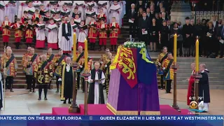 Thousands Line Up To Offer Final Farewell To Queen Elizabeth II