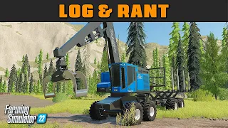 Ai Art & Skynet Vs Boston Dynamics - Log & Rant 26 - Farming Simulator 2022 - FDR Logging