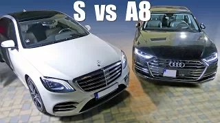 Mercedes-Benz S vs Audi A8: kto má lepšie sedadlá? - volant.tv