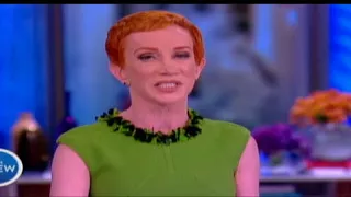 Kathy Griffin Retracts Her Apology To Trump On The View:  F*ck Him, I'm not Holding Back