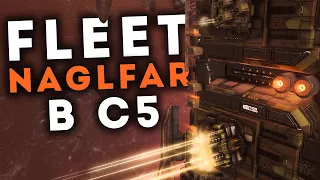 Fleet Naglfar 💰 550кк за 25 минут БЕЗ рефита | EvE Online