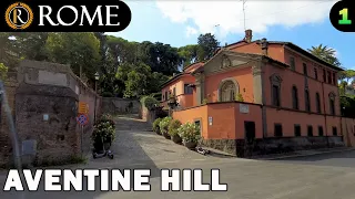 Rome guided tour ➧ Aventine Hill (1) - Via di Santa Sabina [4K Ultra HD]