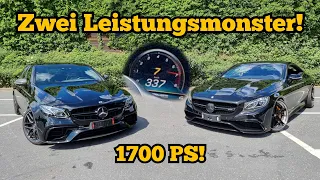 E63s bekommt HPT 800+PS! S63 Coupe von POSAIDON im Vergleich... Autobahn fahrt!