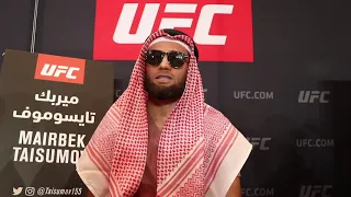 UFC 242 Mairbek Taisumov talks visa issues prevent him from bigger fights