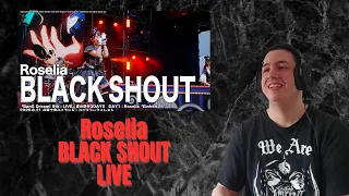 First Time Reacting To 【公式ライブ映像】Roselia「BLACK SHOUT」