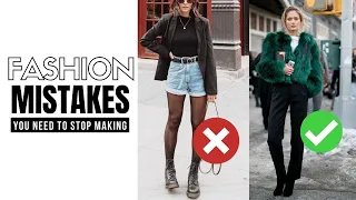 10 Fashion Mistakes & How To Fix Them | Fashion Trends 2020