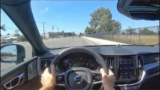 2020 Volvo XC60 T8 Polestar Engineered POV Test Drive (3D Audio)(ASMR)