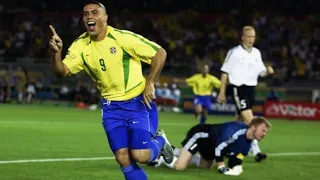 Brazil vs germany 2-0 world cup final 2002 Ronaldo ..brace (English commentary)