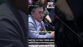 Sen. Go, tinanong ang PNP kung makatutulong si ex-Pres. Duterte bilang drug czar