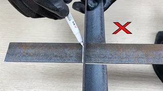 2 secrets of pipe profiles: how to cut 45 degrees quickly! Welding is on another level
