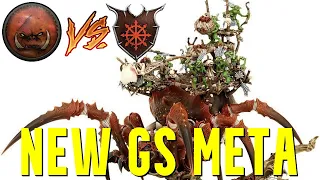 DA NEW GOBBO IN TOWN! Greenskins vs Demons of Chaos - Total  War Warhammer  3