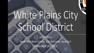 Special Board of Education Meeting – February 28 2022