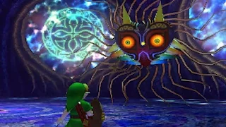 The Legend of Zelda: Majora's Mask 3DS - All Bosses and Mini-Bosses / Final Boss & Ending