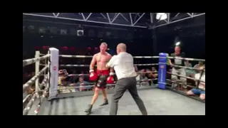 Ben Hatchett Boxing Nearly KO'd