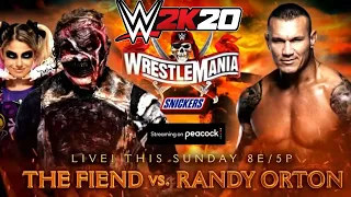 The Fiend vs Randy Orton no wwe2k20